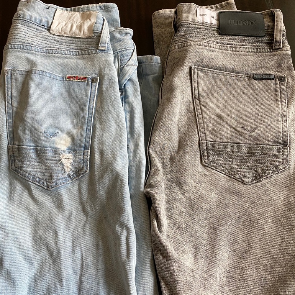 Hudson men’s jeans